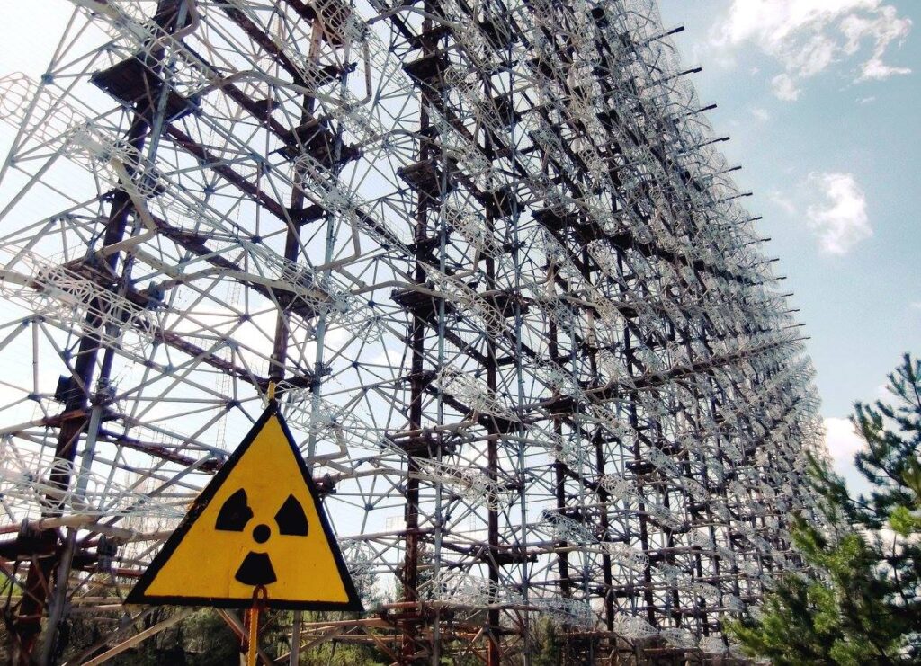 Radar Oko Moskwy w Prypeci, Czarnobyl, Elektrownia Atomowa,