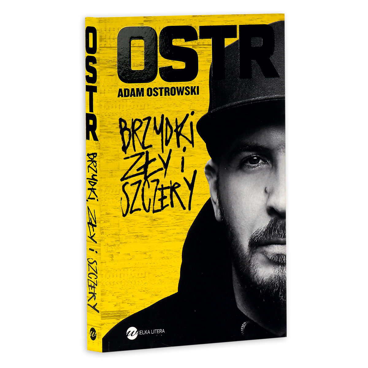 O.S.T.R., Brzydki zły i szczery, rap, hip-hop - okładka książki