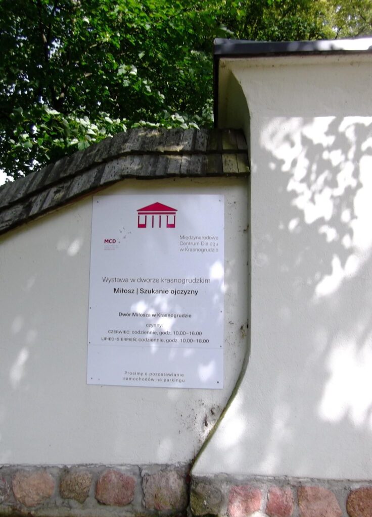 Dwór Miłosza w Krasnogrudzie 6 Dwór Miłosza w Krasnogrudzie, Czesław Miłosz, Fundacja Pogranicze, Sejny